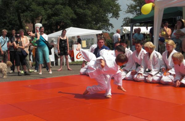 Judovorführung bei dem Feuerwehrjubiläum Wartenberg 2009